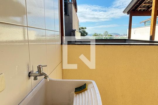 Cobertura - Area de Serviço de apartamento para alugar com 2 quartos, 110m² em Vila Assunção, Santo André