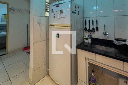 Cozinha e Área de Serviço de apartamento à venda com 1 quarto, 45m² em Centro, Belo Horizonte
