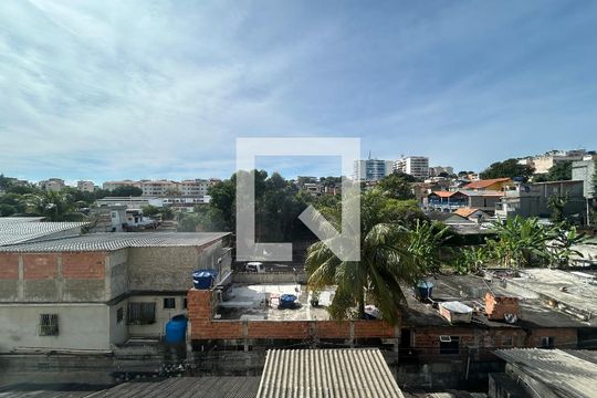 Vista da Sala de apartamento à venda com 2 quartos, 68m² em Del Castilho, Rio de Janeiro