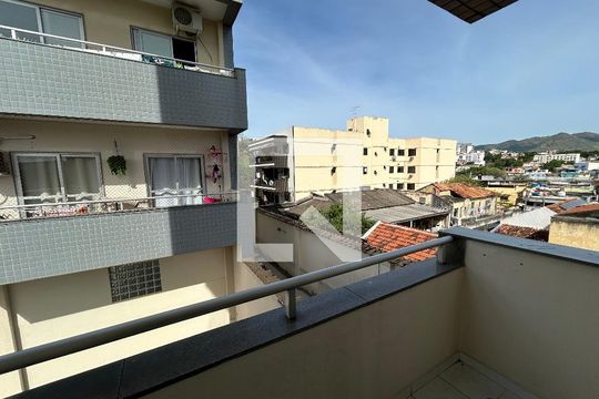 Varanda do Quarto 1 de apartamento à venda com 2 quartos, 68m² em Del Castilho, Rio de Janeiro