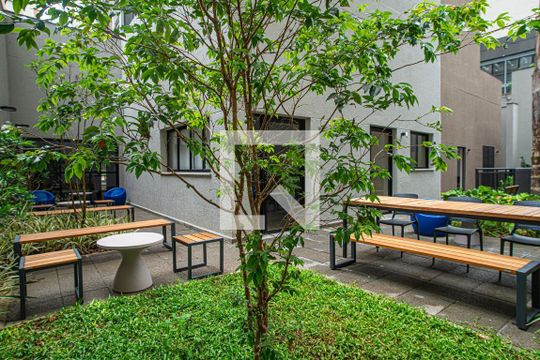 Área comum de apartamento para alugar com 1 quarto, 34m² em Bela Vista, São Paulo