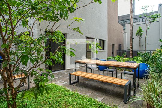 Área comum de apartamento para alugar com 1 quarto, 34m² em Bela Vista, São Paulo