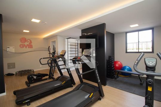 Área comum - Academia de apartamento para alugar com 2 quartos, 42m² em Vila Marina, São Paulo