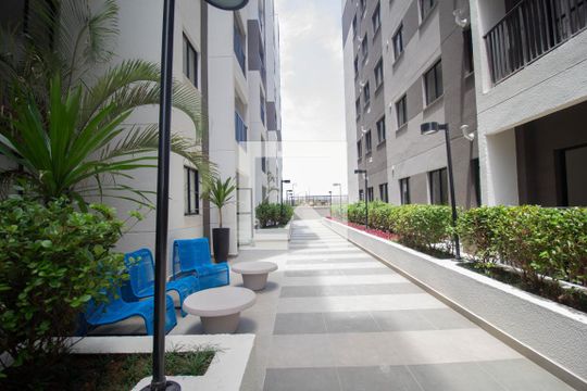 Área comum de apartamento para alugar com 2 quartos, 42m² em Vila Marina, São Paulo