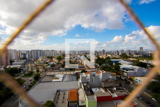 Vista da varanda de apartamento à venda com 2 quartos, 68m² em Vila Apiai, Santo André