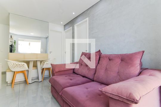 Sala de apartamento à venda com 2 quartos, 43m² em Vila Itapegica, Guarulhos
