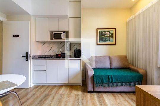 Studio  de kitnet/studio à venda com 1 quarto, 40m² em Santo Amaro, São Paulo