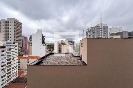Vista Varanda da Suíte 3 de apartamento para alugar com 3 quartos, 164m² em Pinheiros, São Paulo