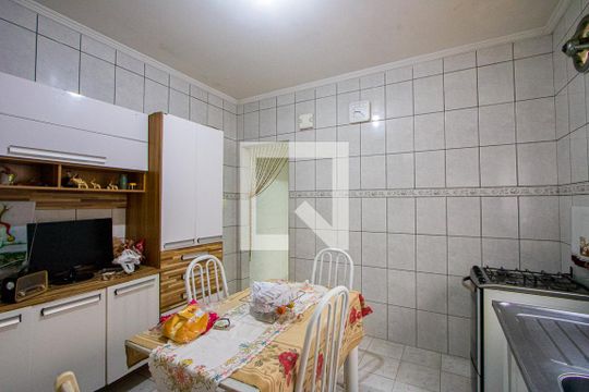 Cozinha de casa à venda com 3 quartos, 89m² em Campestre, Santo André