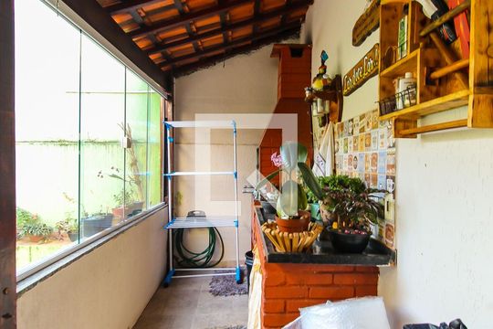 Área gourmet de casa para alugar com 2 quartos, 80m² em Vila Brasil, São Paulo