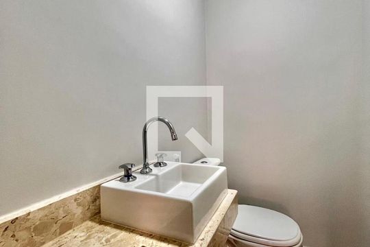 Lavabo de apartamento à venda com 3 quartos, 95m² em Vila Itapura, Campinas