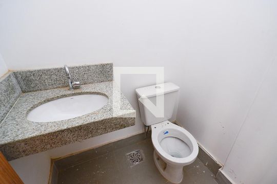 Lavabo de apartamento à venda com 2 quartos, 62m² em São Pedro, Belo Horizonte
