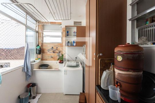 Área de Serviço de apartamento à venda com 3 quartos, 93m² em Tijuca, Rio de Janeiro