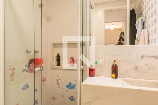 Banheiro de apartamento à venda com 3 quartos, 93m² em Tijuca, Rio de Janeiro