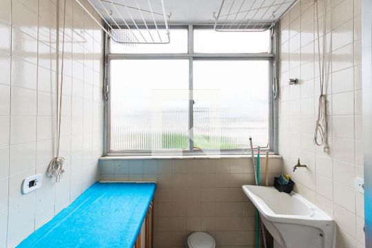 Área de Serviço de apartamento para alugar com 2 quartos, 60m² em Riachuelo, Rio de Janeiro