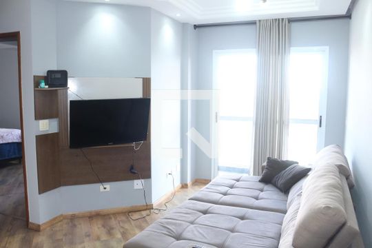 Sala de apartamento à venda com 2 quartos, 66m² em Cerâmica, São Caetano do Sul
