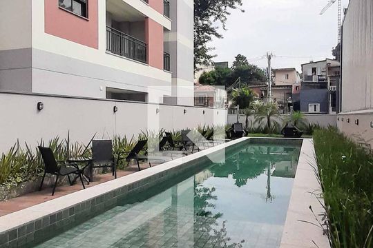 Área comum - Piscina de apartamento para alugar com 2 quartos, 47m² em Ayrosa, Osasco