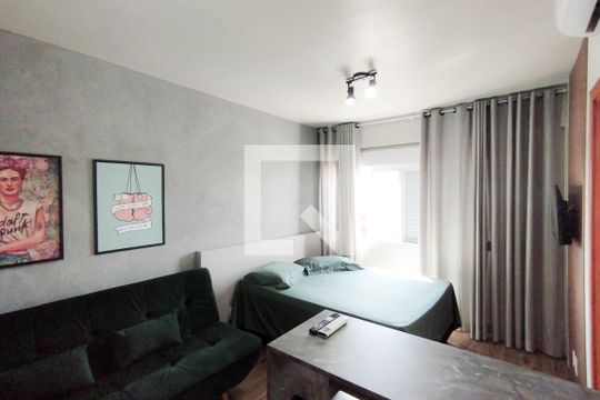 Sala/Cozinha de kitnet/studio para alugar com 1 quarto, 44m² em Ideal, Novo Hamburgo