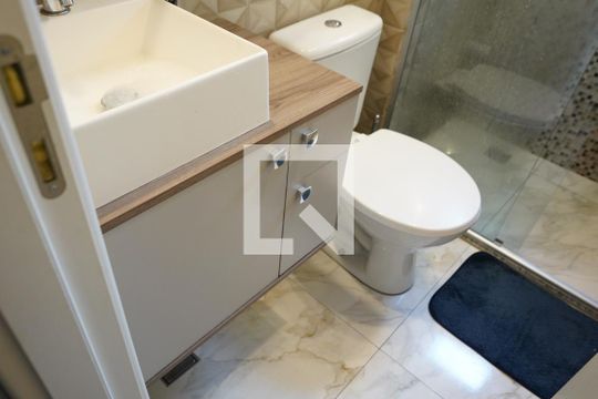 Banheiro de apartamento à venda com 3 quartos, 74m² em Belenzinho, São Paulo