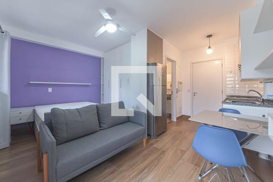 Studio de kitnet/studio à venda com 1 quarto, 25m² em Campo Belo, São Paulo