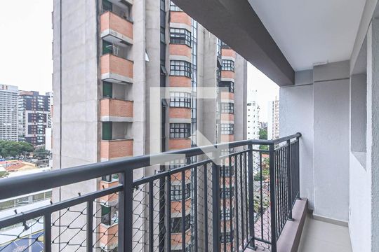Varanda do Studio de kitnet/studio à venda com 1 quarto, 25m² em Campo Belo, São Paulo