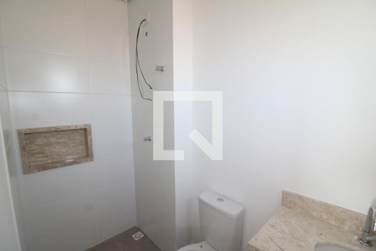Banheiro de kitnet/studio à venda com 1 quarto, 33m² em Vila Ester (zona Norte), São Paulo