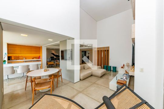 Sala de apartamento à venda com 4 quartos, 220m² em Vila Castela, Nova Lima
