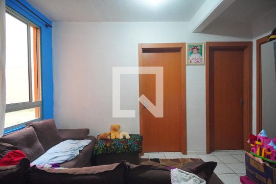 Sala de apartamento à venda com 2 quartos, 50m² em Canudos, Novo Hamburgo