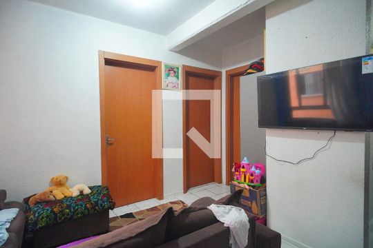 Sala de apartamento à venda com 2 quartos, 50m² em Canudos, Novo Hamburgo