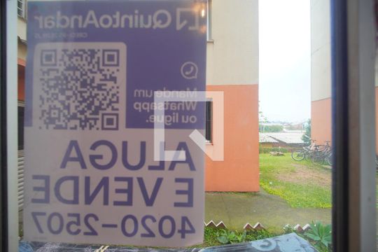 Placa de apartamento à venda com 2 quartos, 50m² em Canudos, Novo Hamburgo