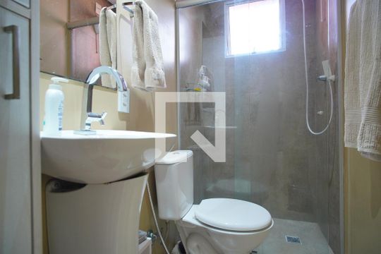 Banheiro Corredor de apartamento à venda com 1 quarto, 30m² em Moinhos de Vento, Porto Alegre