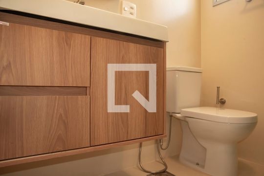 Banheiro Social de apartamento à venda com 1 quarto, 44m² em Vila da Saúde, São Paulo
