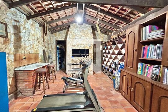 Área comum - Churrasqueira de casa à venda com 4 quartos, 265m² em Feitoria, São Leopoldo