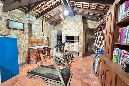 Área comum - Churrasqueira de casa à venda com 4 quartos, 265m² em Feitoria, São Leopoldo