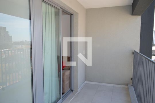 Varanda da Sala de apartamento para alugar com 1 quarto, 40m² em Ipiranga, São Paulo