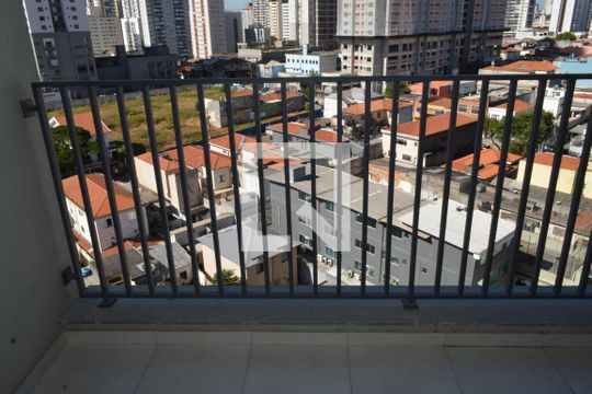 Varanda da Sala de apartamento para alugar com 1 quarto, 40m² em Ipiranga, São Paulo