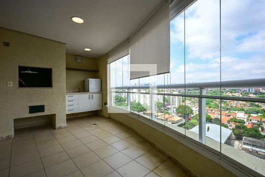 Varanda de apartamento à venda com 3 quartos, 161m² em Vila Progredior, São Paulo