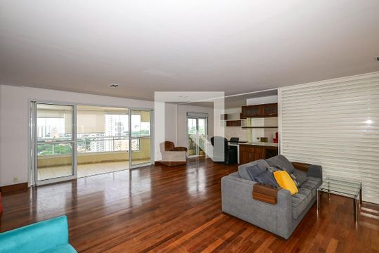 Sala de apartamento à venda com 3 quartos, 161m² em Vila Progredior, São Paulo
