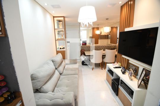 Sala de apartamento à venda com 2 quartos, 56m² em Bonfim, Campinas