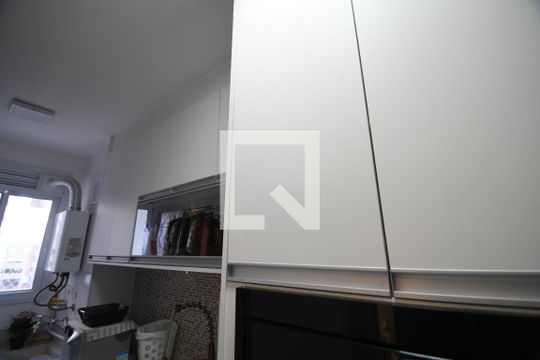 Cozinha de apartamento à venda com 2 quartos, 56m² em Bonfim, Campinas