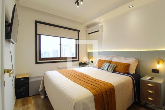 Quarto de apartamento para alugar com 1 quarto, 35m² em Vila Olímpia, São Paulo