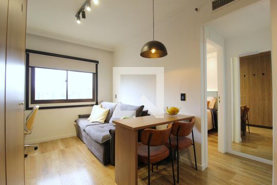 Studio de apartamento para alugar com 1 quarto, 35m² em Vila Olímpia, São Paulo