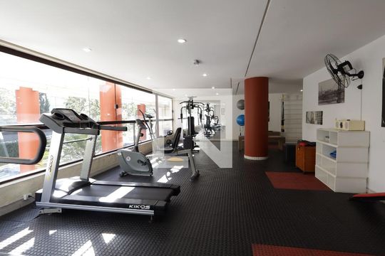 Área comum - Academia de apartamento à venda com 1 quarto, 62m² em Vila Suzana, São Paulo