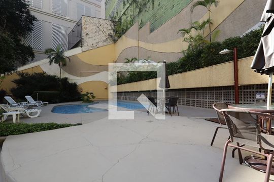 Área comum - Piscina de apartamento à venda com 1 quarto, 62m² em Vila Suzana, São Paulo