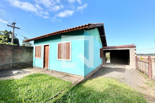 Fachada de casa para alugar com 2 quartos, 80m² em Scharlau, São Leopoldo
