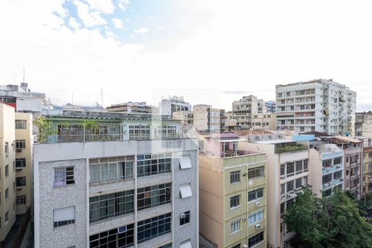 Varanda da Sala de apartamento à venda com 3 quartos, 100m² em Tijuca, Rio de Janeiro