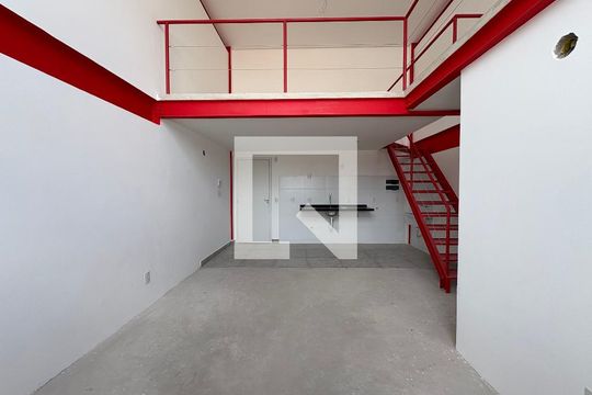 Sala de apartamento à venda com 1 quarto, 52m² em Santa Terezinha, Santo André