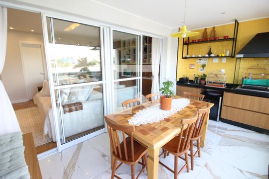 Varanda gourmet de apartamento à venda com 3 quartos, 125m² em Centro, Osasco