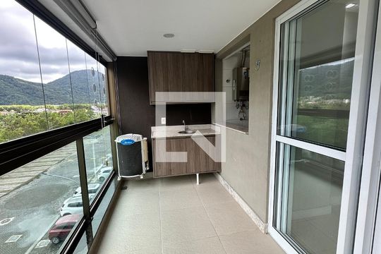 Varanda de apartamento à venda com 2 quartos, 90m² em Recreio dos Bandeirantes, Rio de Janeiro