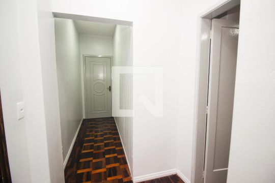 Hall de entrada de apartamento para alugar com 1 quarto, 72m² em Centro Histórico, Porto Alegre